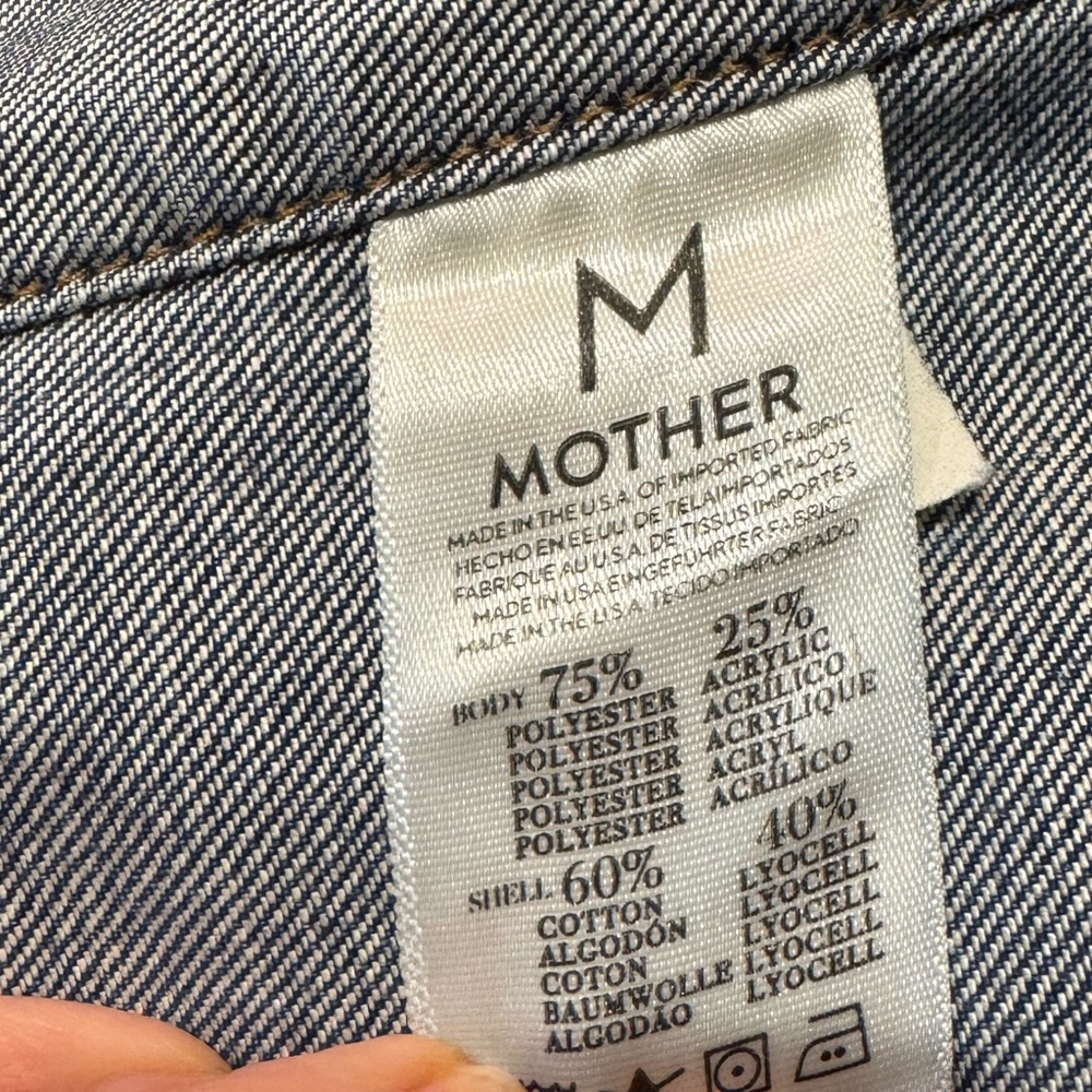 MOTHER Cabin Fever Denim & Sherpa Jacket - Picture 11 of 12